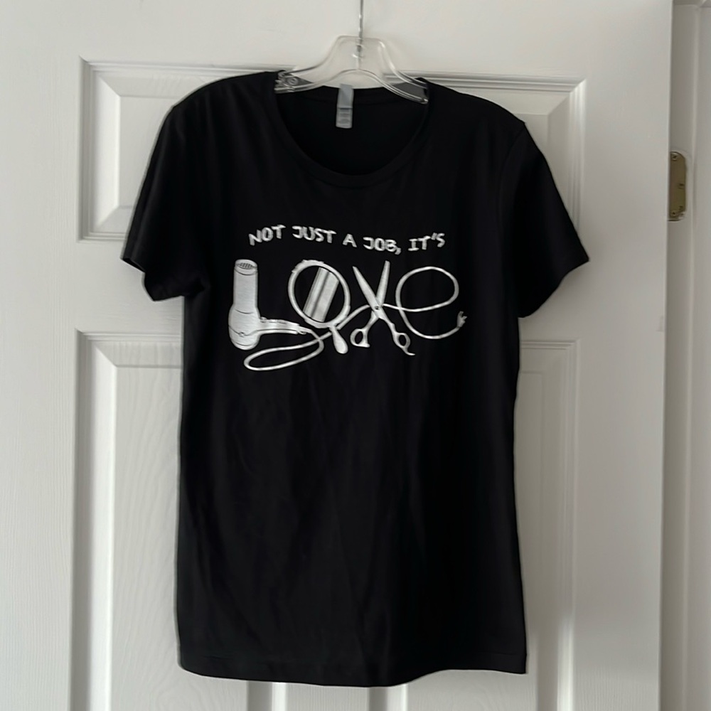 Hair Stylist black tee